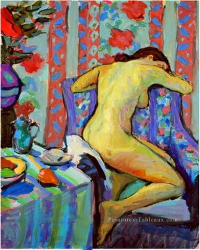 Henri Matisse œuvres - après bain nu Fauvisme Henri Matisse fauvisme abstrait Henri Matisse